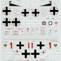 1/48 FW-190 Rammjager Part 3 Decals AEROMASTER 48-695 TOP DECALS OOP