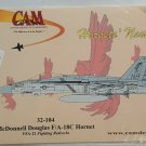 1/32 F/A-18C HORNET VFA-22 Fighting Redcocks CAM DECALS 32-104 OOP 1/32 F/A-18C HORNET VFA-22 Fighting Redcocks CAM DECALS 32-104 OOP