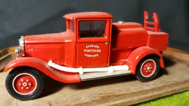 Solido Micaroba Early Citroen CUSTOM Sapeur de Pompier French Fire Truck 1/43