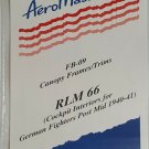 ALL SCALES RLM 66 Canopy Frames / Trims / Interior Decals AEROMASTER FB-09 OOP ALL SCALES RLM 66 Canopy Frames / Trims / Interior Decals AEROMASTER FB-09 OOP