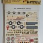 1/72 WENTZELS Decal Sheet for McDonnel F.101 VOODOO