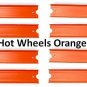 Hot Wheels Builder System Power Booster TB-13 Replacement 8 Orange 9" Tracks