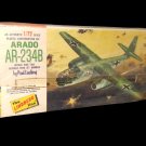 1/72 Arado AR-234B Jet Bomber Germany 1945 Lindberg VINTAGE OOP