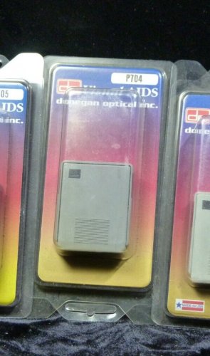 Donegan P-704  Lite Grey Pocket Magnifier in Protective Slide Out Case