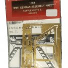 1/48 CREW ACCESS LADDER for German Aircraft Assembly Hall PE Detail Set OOP 1/48 CREW ACCESS LADDER for German Aircraft Assembly Hall PE Detail Set OOP