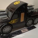 Kid Galaxy Motorized Toy Semi Truck Black with Flames Lights & Sound 12" Kid Galaxy Motorized Toy Semi Truck Black with Flames Lights & Sound 12"