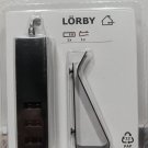 IKEA LÖRBY 3-Port USB Charger with Clamp Black IKEA LÖRBY 3-Port USB Charger with Clamp Black