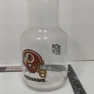 Vintage Washington Redskins NFL Glass Carafe Decanter