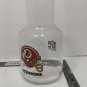 Vintage Washington Redskins NFL Glass Carafe Decanter