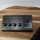 Conrad WAM-230 4-Channel Micro Mixer Portable Audio Line Mixer Tested Black Conrad WAM-230 4-Channel Micro Mixer Portable Audio Line Mixer Tested Black