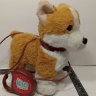 Kid Connection Walking Corgi Plush Toy with Remote Leash Kid Connection Walking Corgi Plush Toy with Remote Leash