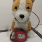 Kid Connection Walking Corgi Plush Toy with Remote Leash