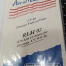 AeroMaster FB-10 Canopy Frames/Trims RLM 02 Interiors for German A/C WW II AeroMaster FB-10 Canopy Frames/Trims RLM 02 Interiors for German A/C WW II