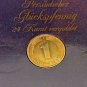 Germany 1 Pfennig Gold Plated personal Lucky Charm
