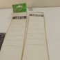 Leitz 1640 Spine Labels for Binders White Ruled 2 Packs Made in Germany