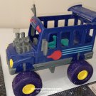 Fortnite Battle Royale Battle Bus Toy Vehicle Blue Purple Wheels 7" Fortnite Battle Royale Battle Bus Toy Vehicle Blue Purple Wheels 7"