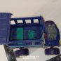 Fortnite Battle Royale Battle Bus Toy Vehicle Blue Purple Wheels 7"