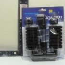 XJ-2831 Bio Sponge Filter Internal Foam 2-Pack Black Fish Tank W/ Suction Cups