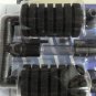 XJ-2831 Bio Sponge Filter Internal Foam 2-Pack Black Fish Tank W/ Suction Cups