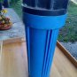 Blue Whole House Water Filter Housing