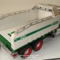 2017 Hess Dump Truck Toy White Green Working Lights Sounds NO LOADER