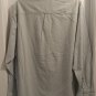 FREE ASSEMBLY Button Down Shirt 3XL Green Cotton Long Sleeve Pocket Mens