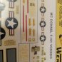 1/72 scale MC Donnel F-101 Voodoo Decals New old stock , for 3 Variations
