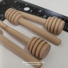 Set Of 4 Natural Wooden Honey Dipper Mini Drizzle Sticks Reusable Set Of 4 Natural Wooden Honey Dipper Mini Drizzle Sticks Reusable