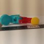 Vintage Crayola Pottery Wheel Manual Clay Tool Teal Red Yellow Plastic Toy