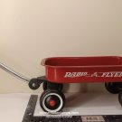 Radio Flyer Little Red Wagon Toy Miniature Model Steel 12.5 Inch Bed