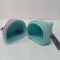 Pastel Cat Storage Container Toy Box Pink Blue Purple Kawaii Cute Kids Room