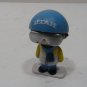 Utah Blue Mini Action Figure Toy Standing Pose Loose Plastic Sports Figure