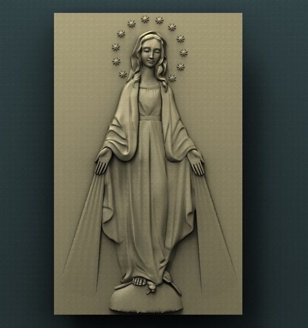 free 3d relief cnc files