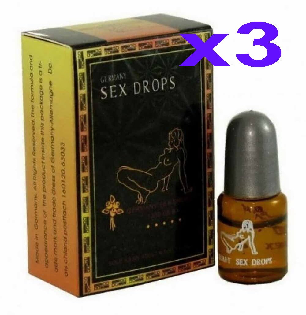 Germany Sex Drops Spanish Fly Women Enhancer - 3 Bottles x 5ml