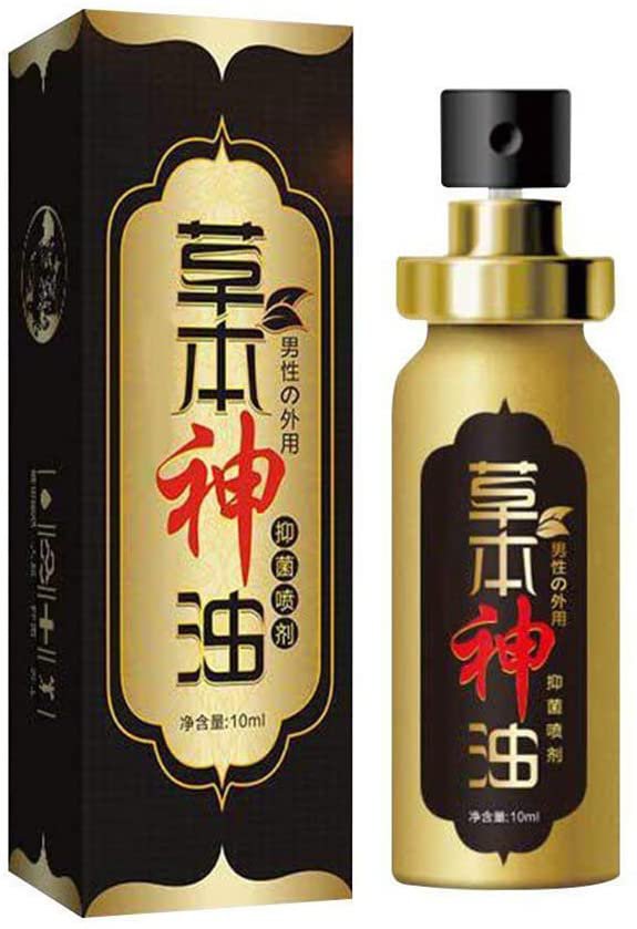 Chinese Herbal Men Sex Delay Spray - Strong Men Sex Spray Prolong Ejaculation - 10ml