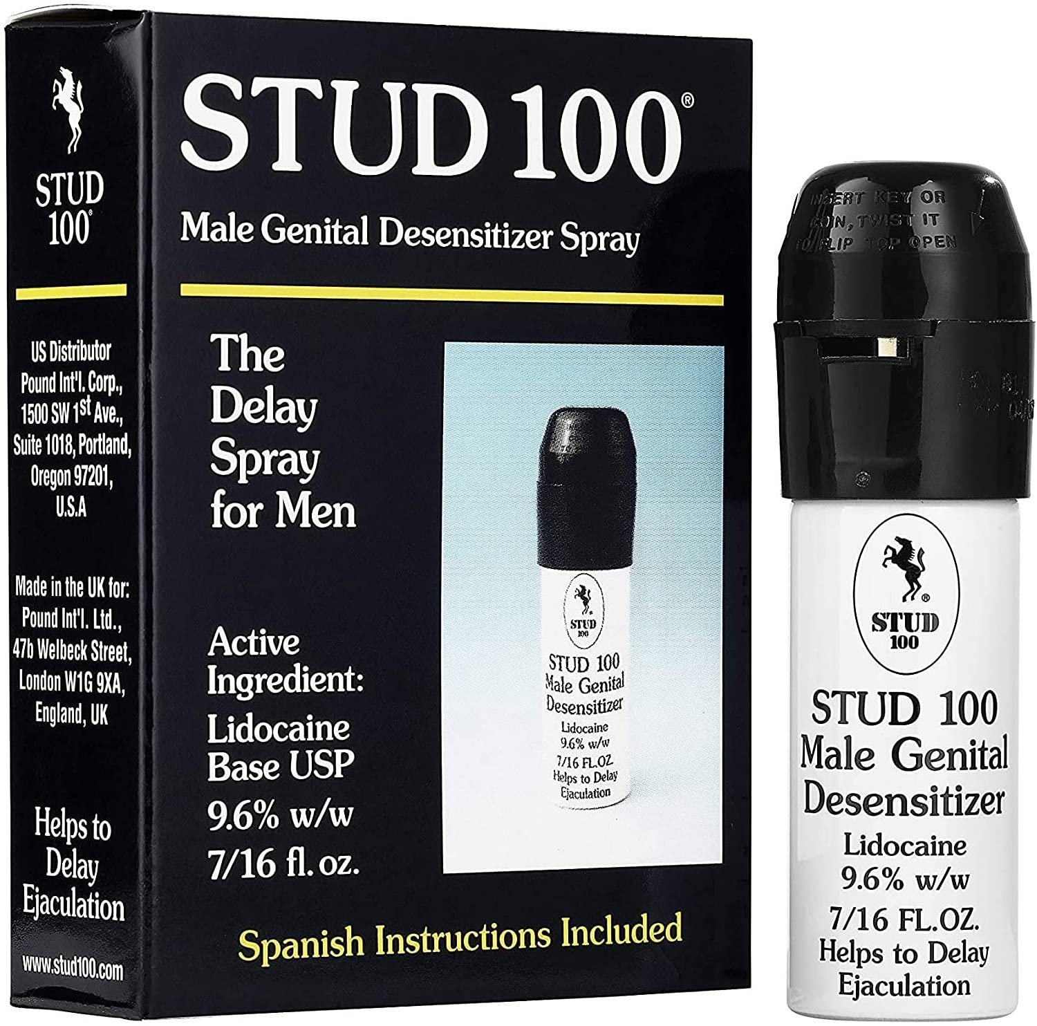 STUD 100 Men Sex Delay Spray - Strong Men Spray Prolong Ejaculation