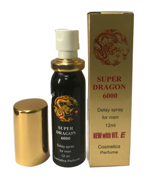 Super Dragon 6000 Men Delay Spray With Vitamin E