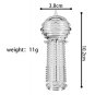 Silicone Cock Ring Penis Sleeve Condom Male Erection Enhancer Enlarger - 5 Set