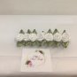White Blossom - large bun clip