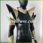 Burning Man Holographic Laser Gold Armor Rave Festival Armor Costume Wear Outfits