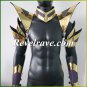 Burning Man Holographic Gold Edge Reflective Armor Rave Festival Armor Costume Wear Outfits