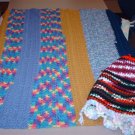 Afghan With Matching Drawstring Bag