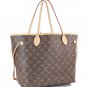 Authentic LOUIS VUITTON Neverfull MM Monogram Tote Bag Purse