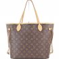 Authentic LOUIS VUITTON Neverfull MM Monogram Tote Bag Purse