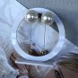 Authentic Christian Dior 2017 Limited Edition Long Pearl Dangle Drop Earrings