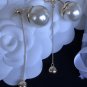Authentic Christian Dior 2017 Limited Edition Long Pearl Dangle Drop Earrings