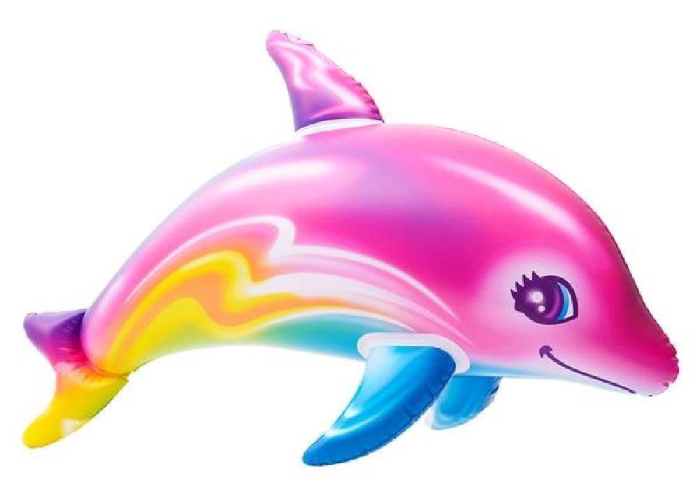 rainbow dolphin stuffed animal