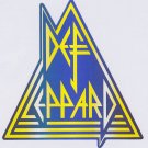 Def Leppard - Hi Gloss Sticker - 5 1/2" Width x 5 3/4" Height