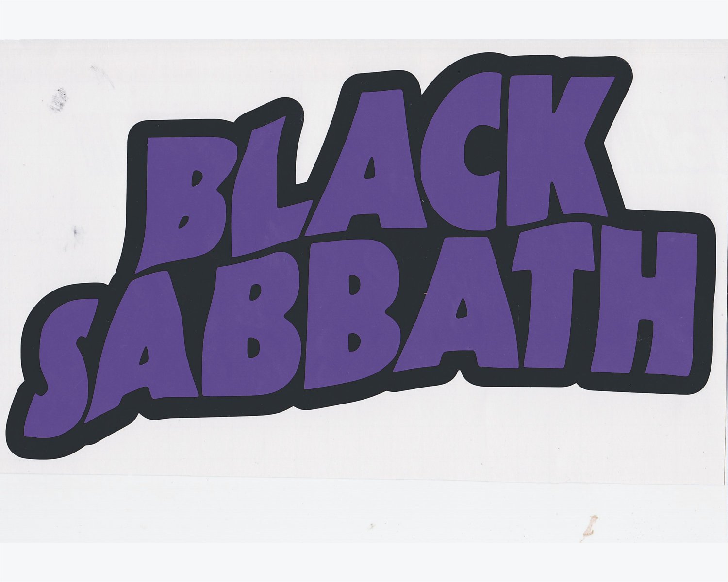 black sabbath album no logo