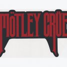 Mötley Crüe Logo - Permanent Vinyl Decal - 4 5/8" x 3"